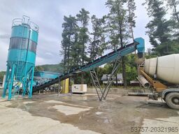 CONSTMACH 30M3/H Small Mobil Concrete Mixing Plant