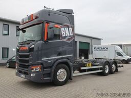 Scania R 450 62x Lenkachse Ladebordwand