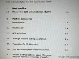 BYSTRONIC Bystar Fiber 3015 12KW