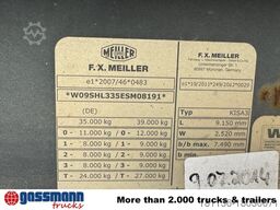 Meiller MHPS 12/27, Stahlmulde ca. 26m³, Liftachse