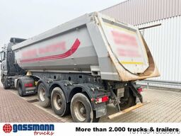 Meiller MHPS 12/27, Stahlmulde ca. 26m³, Liftachse