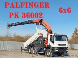 IVECO TRAKKER 360 * Kipper 5,15m* KRAN /FUNK * 6x6