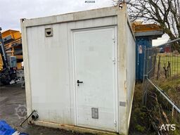 20 fot container m/ wc, dusj, vask, varmtvannsbere