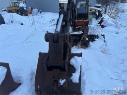 Åkerman H7M wheeled excavator with bucket