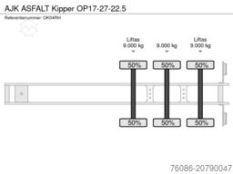 AJK ASFALT Kipper OP17-27-22.5