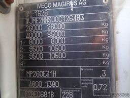 Iveco EuroTrakker 260E31 6X4 Palfinger 36002