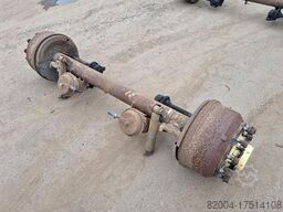 SAF TRAILER AXLE DRUM SINGLE TIRE.