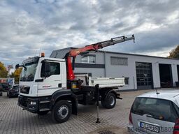 MAN TGM 18.320 Kipper+Kran Palfinger PK14501 SLD