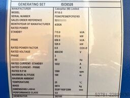 FG Wilson P715-3 - 715 kVA Genset - DPX-16023