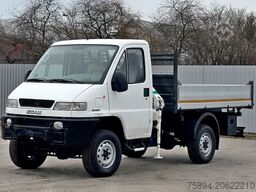 IVECO SCAM SM 35 *Pritsche 3,00m + KRAN