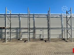 19,6 lfm Palettenregale für Außenbereich H: 4,5m , 3000 kg Fachlast , FVZ