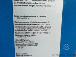 Genie Z40/23 NRJ elektro 14m (1825)