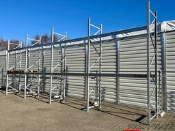 11,2 lfm Palettenregale für Außenbereich H: 4,5m , 3000 kg Fachlast , FVZ