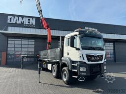 MAN TGS 41.500 8x4 Euro 6 Palfinger PK 50002-EH D +...