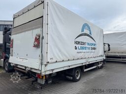 IVECO EUROCARGO 75E18  PLANE, LADEBORDWAND
