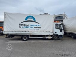 IVECO EUROCARGO 75E18  PLANE, LADEBORDWAND