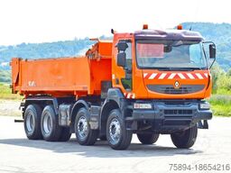 RENAULT Kerax 370 DXI * Kipper 5,80 m * Bordmatic * 8x4!