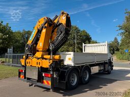 SCANIA P310 6x4 KRAN 33m FUNK +JIB+SEILWINDE