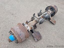 BPW HEAVT DUTY TRAILER AXLE SINGLE TIRES 15 CM