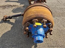 ROR TRAILER AXLE DOUBLE TIRES DRUM BRAKES