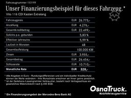 MERCEDES-BENZ Vito 116 CDI Kasten Extralang Klima, Kamera, DAB