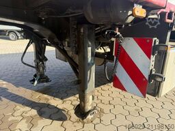 MEUSBURGER Plattform Auflieger mit Zwangslenkung teleskopie