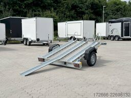 Martz GP 3 PREMIUM I ALUBODEN 230X155CM 750KG 3ER MOTORRADANHÄNGER