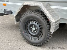 Humbaur HA 132513 KV OFFROAD 251X131X40CM 1300KG TIEFLADER | BUGKLAPPE