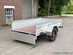 Humbaur HA 132513 KV OFFROAD 251X131X40CM 1300KG TIEFLADER | BUGKLAPPE