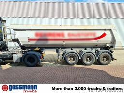 Meiller MHPS 12/27 NOSS2, Stahlmulde ca. 26m³, Liftachse