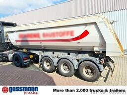 Meiller MHPS 12/27 NOSS2, Stahlmulde ca. 26m³, Liftachse