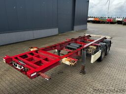 Krone 2-axle 20FT chassis, BPW + drumbrakes, airsuspe...