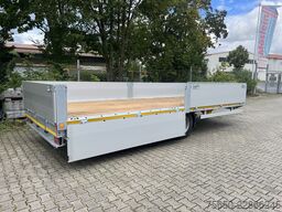 Möslein THT 11- G 6,2  Tandem Pritsche- Tieflader mit Rungentaschen