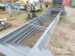 Abrollkippaufbau, Containerchassis, 20 Fuß