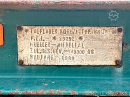 MÜLLER-MITTELTAL T4 Tieflader 40to. hydr. Rampen verbreiterbar