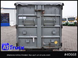 POL OSTEG Abrollcontainer 47,5m³, Mulde, Dachplane, Portaltür