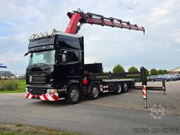 Scania R490 8x2 EURO6!! HIAB 85TM! AFSTANDSBEDIENING!!...
