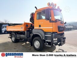 MAN TGS 18.320 4x4 BL, Winterdienstausstattung, Kran