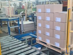 Demel Palettierung mit Roboter KR 125 L 90/3