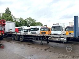Schmitz Cargobull SCS 24/L 3-AXLE FLATBED TRAILER (DRUM BRALES / ...