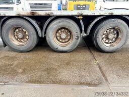 Schmitz Cargobull SCS 24/L 3-AXLE FLATBED TRAILER (DRUM BRALES / ...