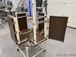 MURO 4 x 5000 A4/HAD 4-station bookbinding press for gluing
