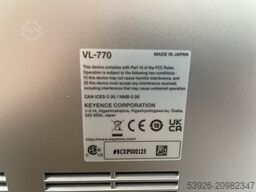 KEYENCE VL-700 ready to use incl. software, laptop