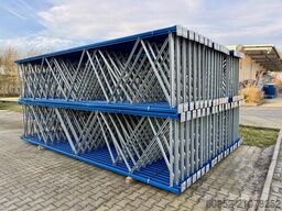 14 lfm Jungheinrich MPB Palettenregale H: 500cm, Fachlast: 2100 kg