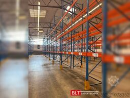 ca. 18,5 lfm Stow Palettenregale H:700cm 3200 kg Fachlast Boden +3 , Hochregale