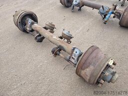 SAF TRAILER AXLE DRUM SINGLE TIRE.