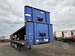 PACTON 3 AXLE FLATBED TRAILER BPW DRUM