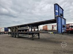 PACTON 3 AXLE FLATBED TRAILER BPW DRUM