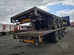 PACTON 3 AXLE FLATBED TRAILER BPW DRUM
