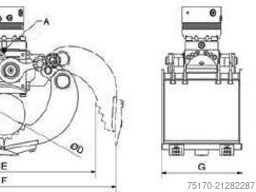DMS SG2030 inkl. Rotator Sortiergreifer / NEU / lagern